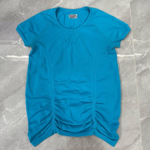 Women’s Athleta Fastest Track Tee Short Sleeve Workout Athletic Top Size Large - Picture 2 of 16